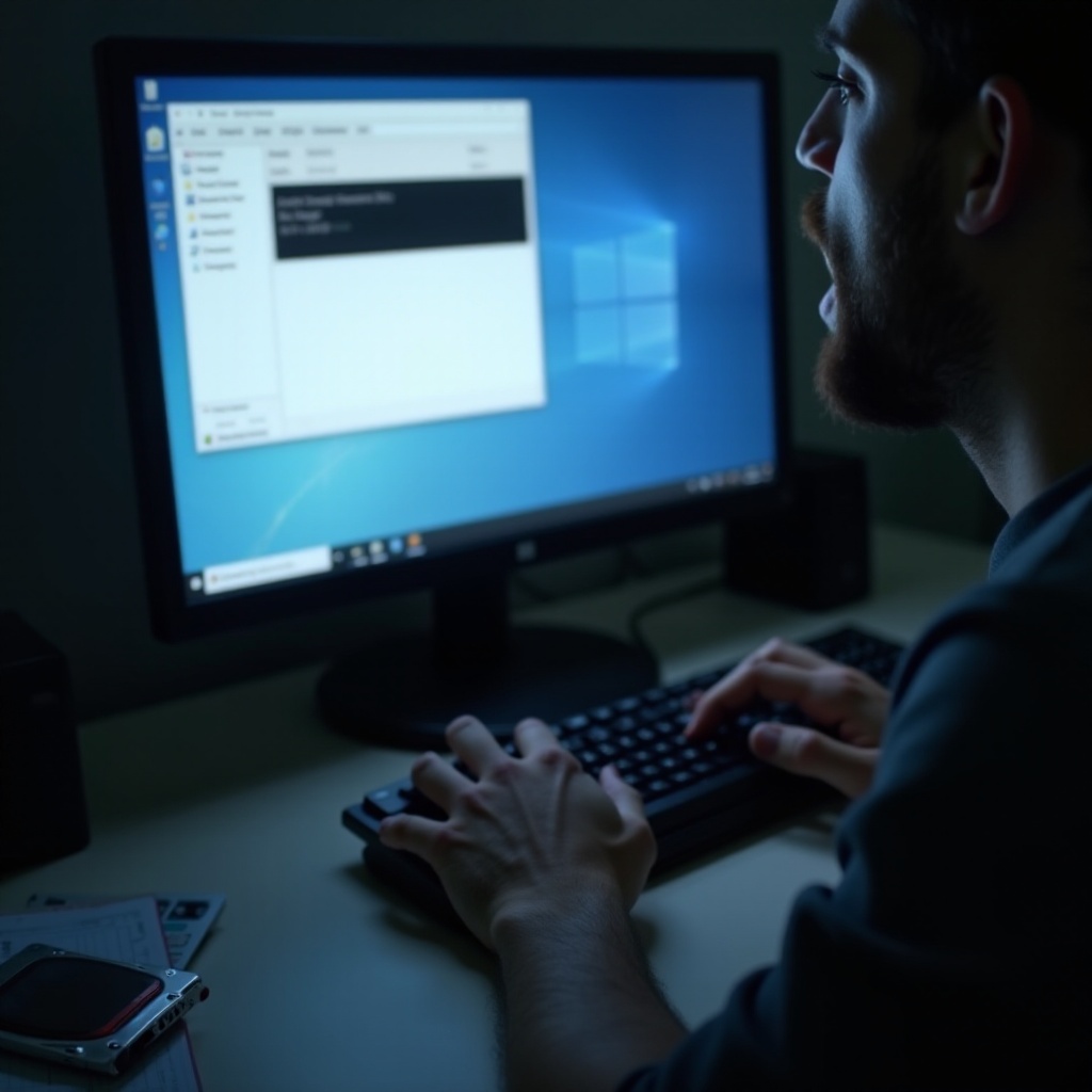 me ha desaparecido una partición del disco duro windows 10