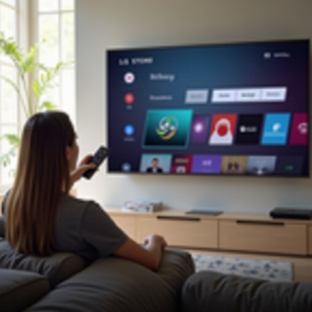 instalar aplicaciones en tv lg