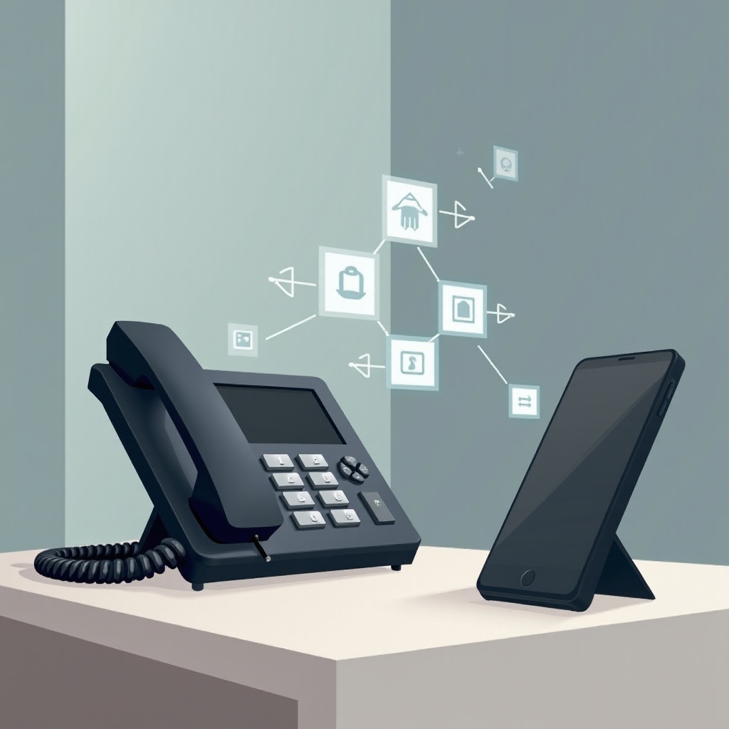 como desviar un telefono fijo a un movil