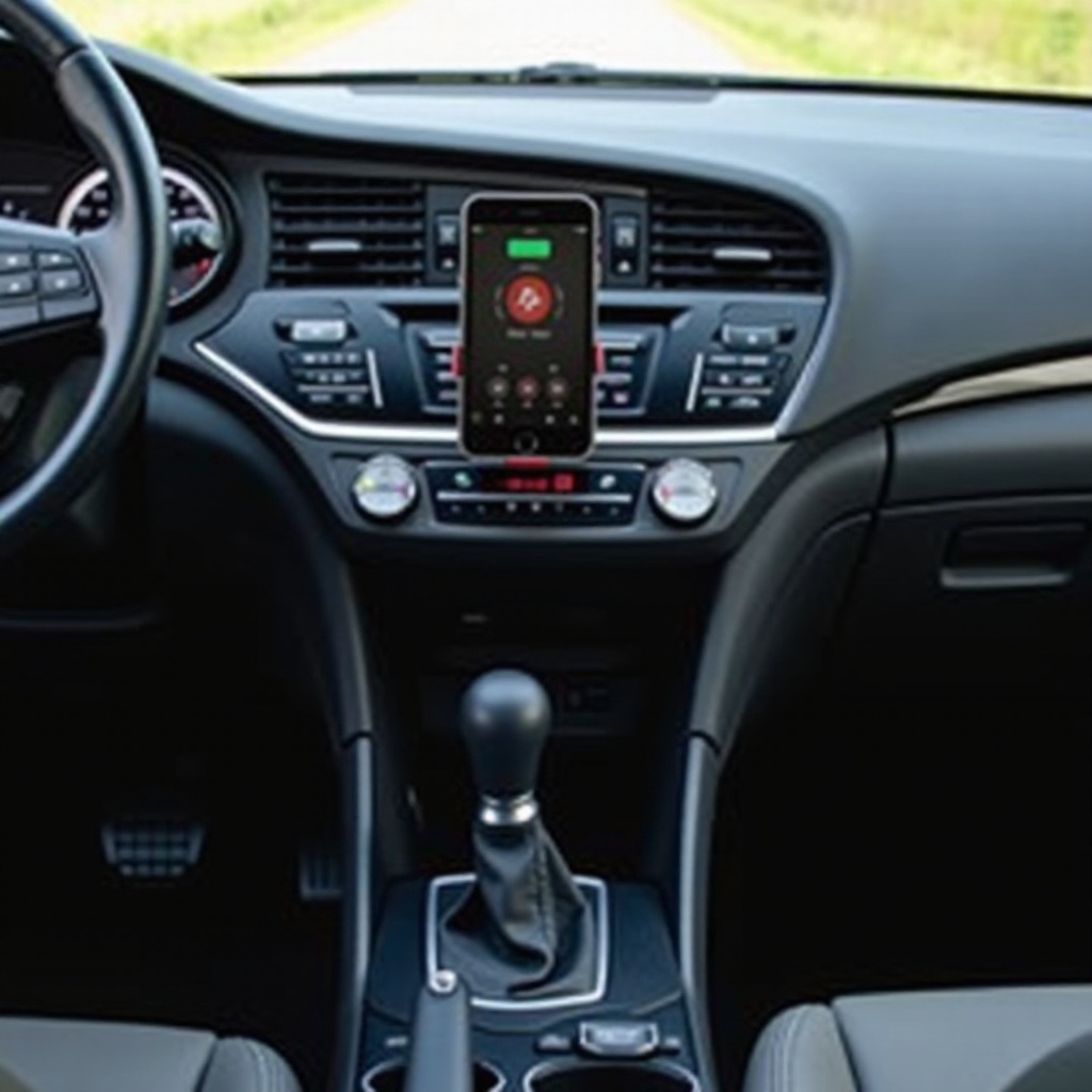 mejor soporte para teléfono para espacio vacío del Hyundai Elantra