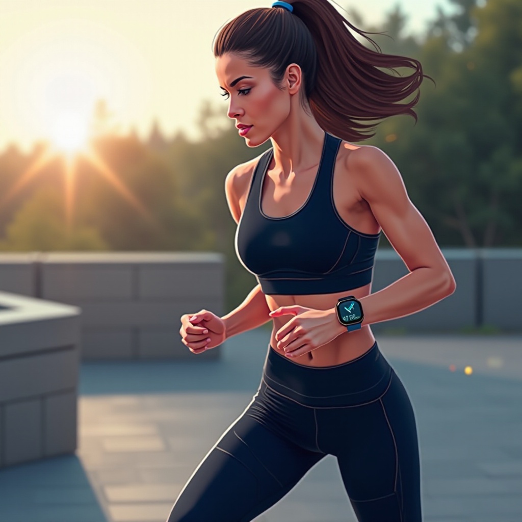 reloj inteligente mujer deporte